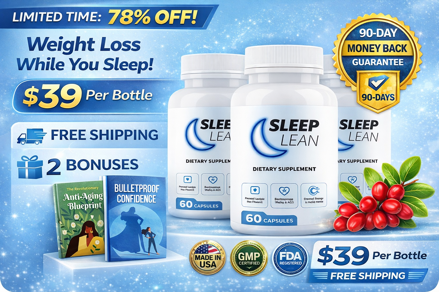 Sleep Lean Review Weight Loss Supplement